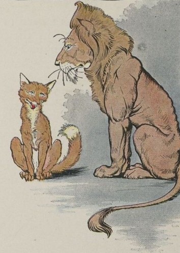 THE FOX AND THE LION