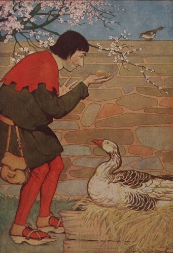 THE GOOSE AND THE GOLDEN EGG