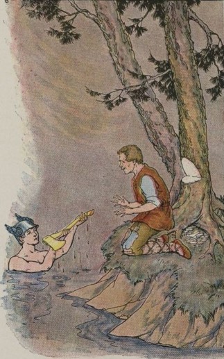 MERCURY AND THE WOODMAN