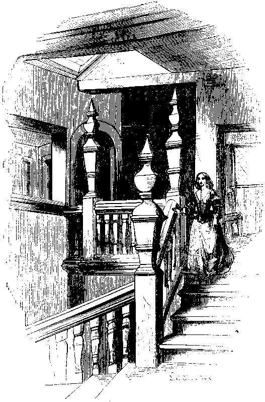 Illustration: STAIRCASE—COWLEY'S HOUSE.