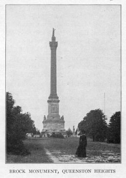 BROCK MONUMENT, QUEENSTON HEIGHTS