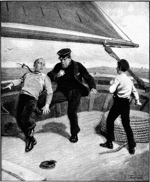"The skipper cruelly kicked the Chinaman."