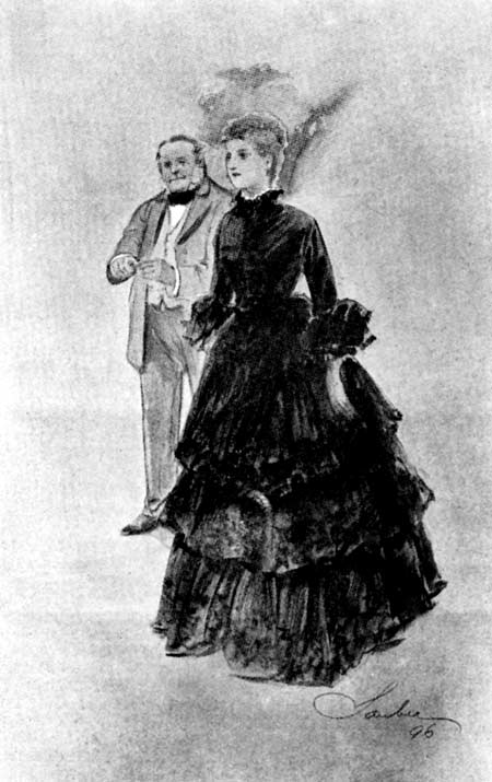 "I WAS JUST THINKING HOW LONG IT IS SINCE DICK HOWARD
MENTIONED YOUR NAME TO ME—ABOUT THREE MONTHS, I BELIEVE." LUCILLE
WALKED ON WITH HER HEAD ERECT.