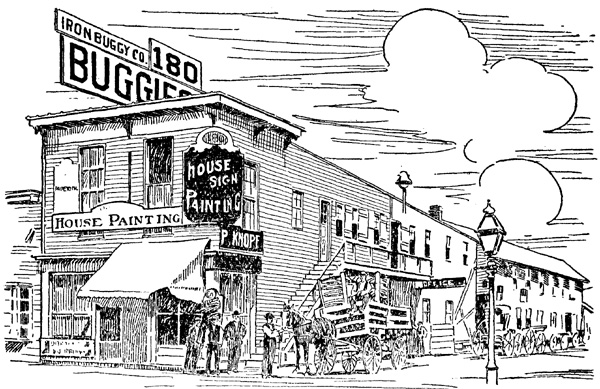 The First Home of The Columbus Buggy Co.