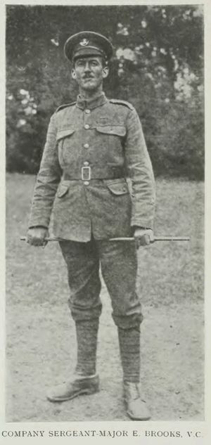 Company Sergeant-major E. Brooks. V.C.