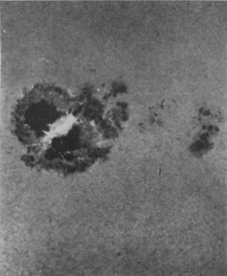 THE GREAT SUN-SPOT OF JULY 17, 1905