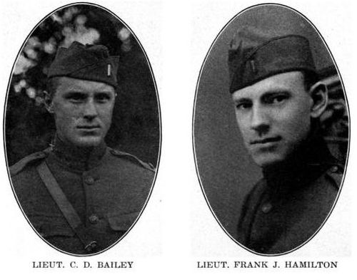 Lieut. C. D. Bailey, Lieut. Frank J. Hamilton