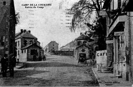 Entrance To Camp La Courtine, France