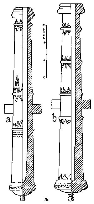Figure 25—SIXTEENTH CENTURY CHAMBERED CANNON.