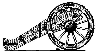 Figure 35—ENGLISH 8-INCH "HOWITZ" CARRIAGE (1756).
