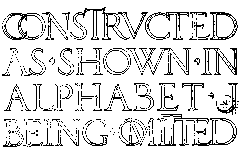 15. LETTERS SHOWN IN ALPHABET 1-2, IN COMPOSITION. ALBERT R. ROSS