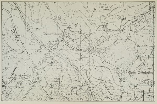 Hollebeke Trench Map