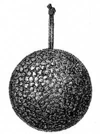 FIG. 841. BALL COMPLETED WITH LOOP ATTACHED.