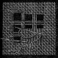 FIG. 100. OVERCASTING THE TRELLISED
GROUND.