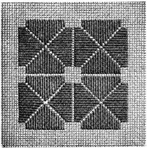 FIG. 154.
ELEVENTH PATTERN. DAMASK STITCH
FOR FIG. 105.