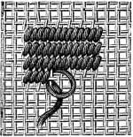 FIG. 256. GOBELIN STITCH ON PENELOPE
CANVAS.