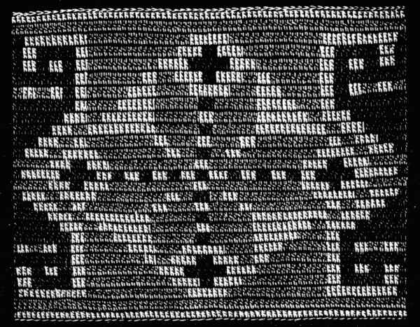 FIG. 438.
PLAIN CROCHET MADE AFTER A TAPESTRY
PATTERN.