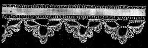 FIG. 459.
CROCHET GUIPURE LACE