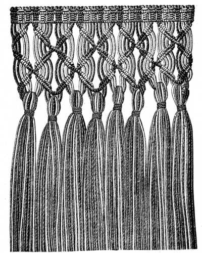 FIG. 548. MACRAM&Eacute; FRINGE.