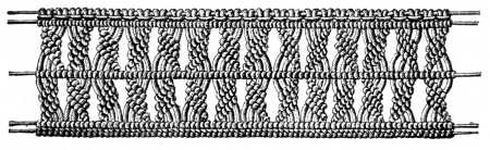 FIG. 556. MACRAM&Eacute; BORDER.