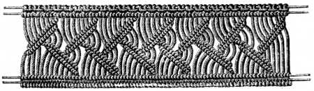 FIG. 557. MACRAM&Eacute; BORDER.
