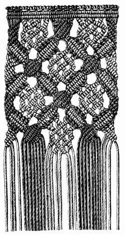 FIG. 566.
MACRAM&Eacute; GROUND.