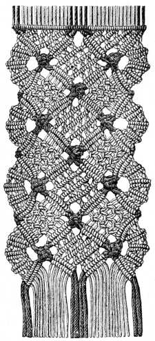FIG. 574.
BORDER WITH SHELL KNOTS.