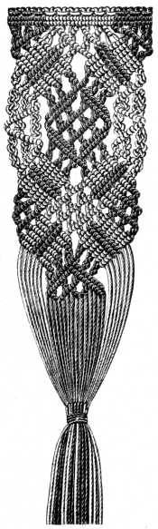 FIG. 593. MACRAM&Eacute; BORDER.
