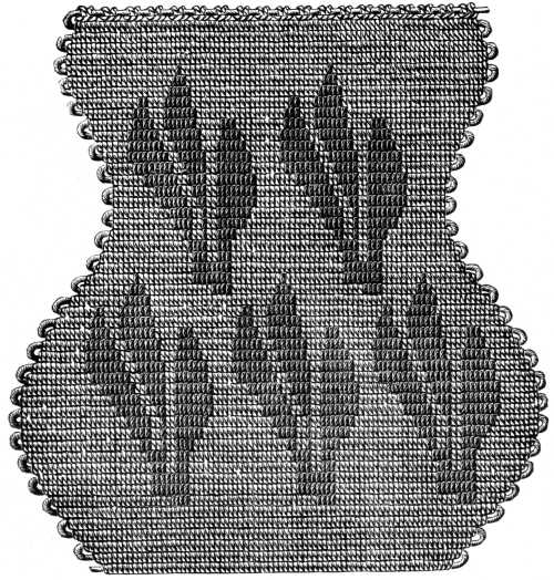 FIG. 598. MACRAM&Eacute; GROUND.