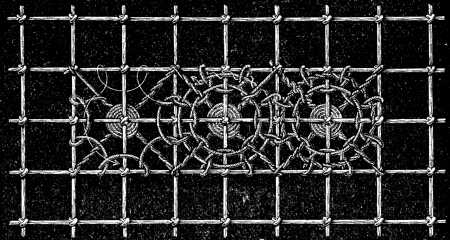 FIG. 656. WHEELS SET WITH BUTTONHOLING.