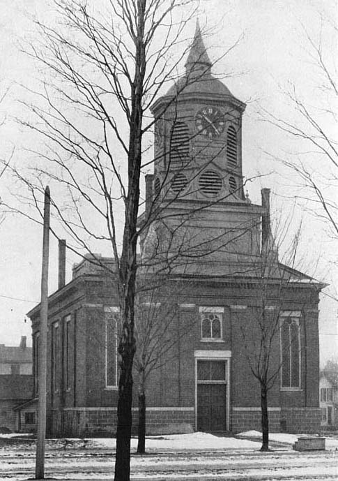 BAPTIST CHURCH AT FREDONIA, N.Y. "In which the first Crusade meeting was held."