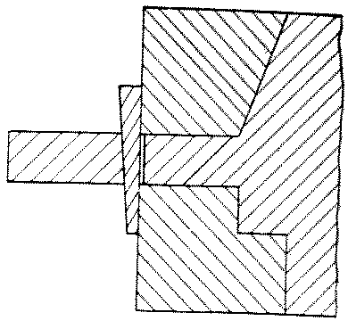 Fig. 267-40 Tusk tenon