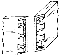 Fig. 267-51 Blind dovetail