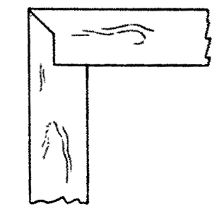 Fig. 268-58 Ledge and miter