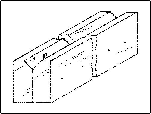 Fig. 274. Trough for Planing Chamfers.