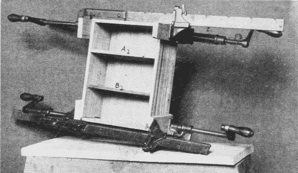 Fig. 286. Glueing Together a Box.