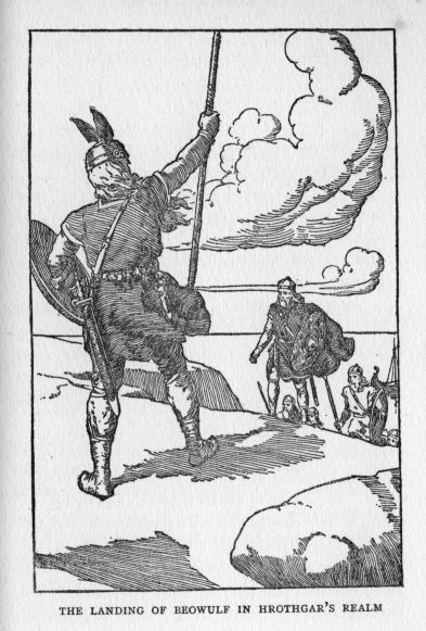 THE LANDING OF BEOWULF IN HROTHGAR'S REALM