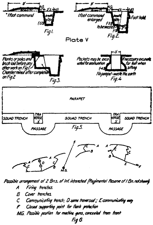 Plate V (trench diagram)