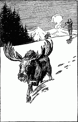 "The moose plunged on" Page 85