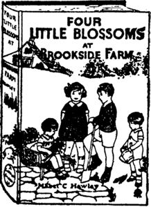 FOUR LITTLE BLOSSOMS AT BROOKSIDE FARM