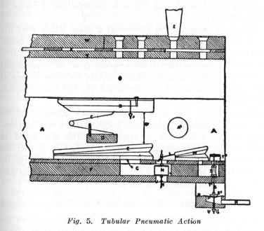 Fig. 5.  Tubular Pneumatic Action