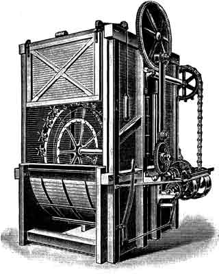 FIG. 12.--Klauder-Weldon Dyeing Machine.