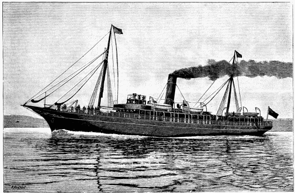 THE NEWFOUNDLAND AND NOVA SCOTIA PASSENGER
STEAMER BRUCE.