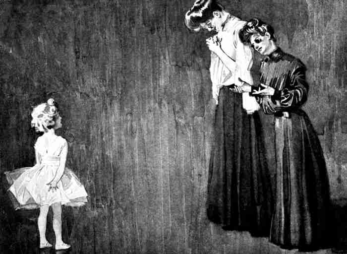 She was pronounced a regular little love by the
Misses Bryne-Stivers