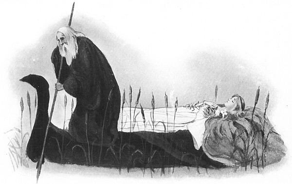 "A LONG-DRAWN 'O-O-OH' GREETED THE BEAUTIFUL TABLEAU"