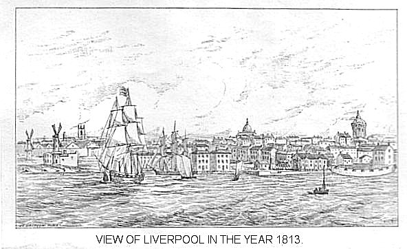 View of Liverpool in the year 1813