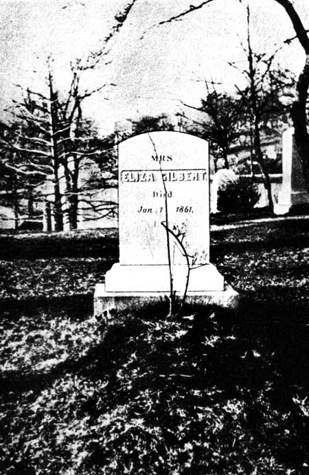 Grave of Lola Montez, in Green-wood Cemetery, New York