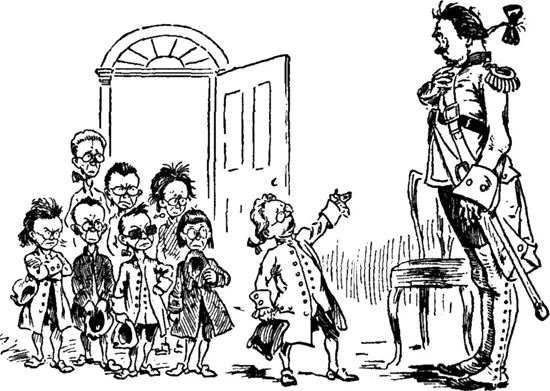 INTELLECTUAL TRIUMPH OF THE YOUTH OF BOSTON OVER GENERAL
GAGE.