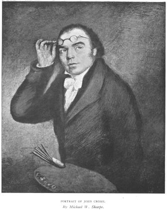 Portrait of John Crome.  By Michael W. Sharpe