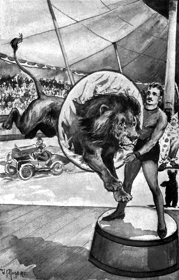 The Project Gutenberg eBook of Nero the Circus Lion, His Many Adventures, by Richard Barnum.